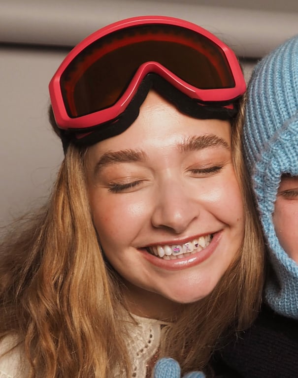 SKI SPLITBOARD PINK — Vista 2